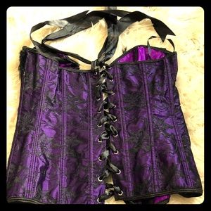 Purple corset M